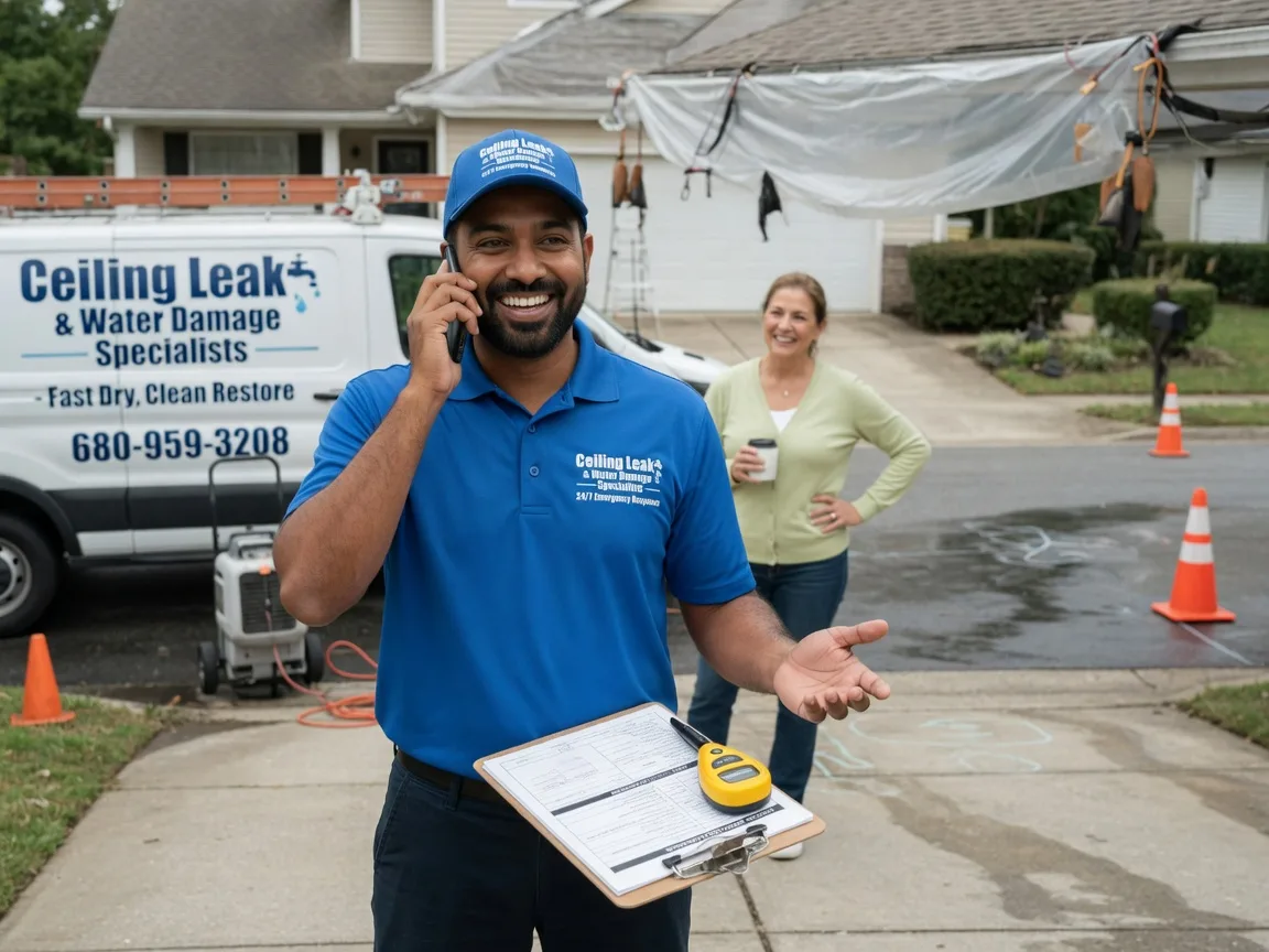 Ceiling Leak Cleanup Nashville, AR FAQs